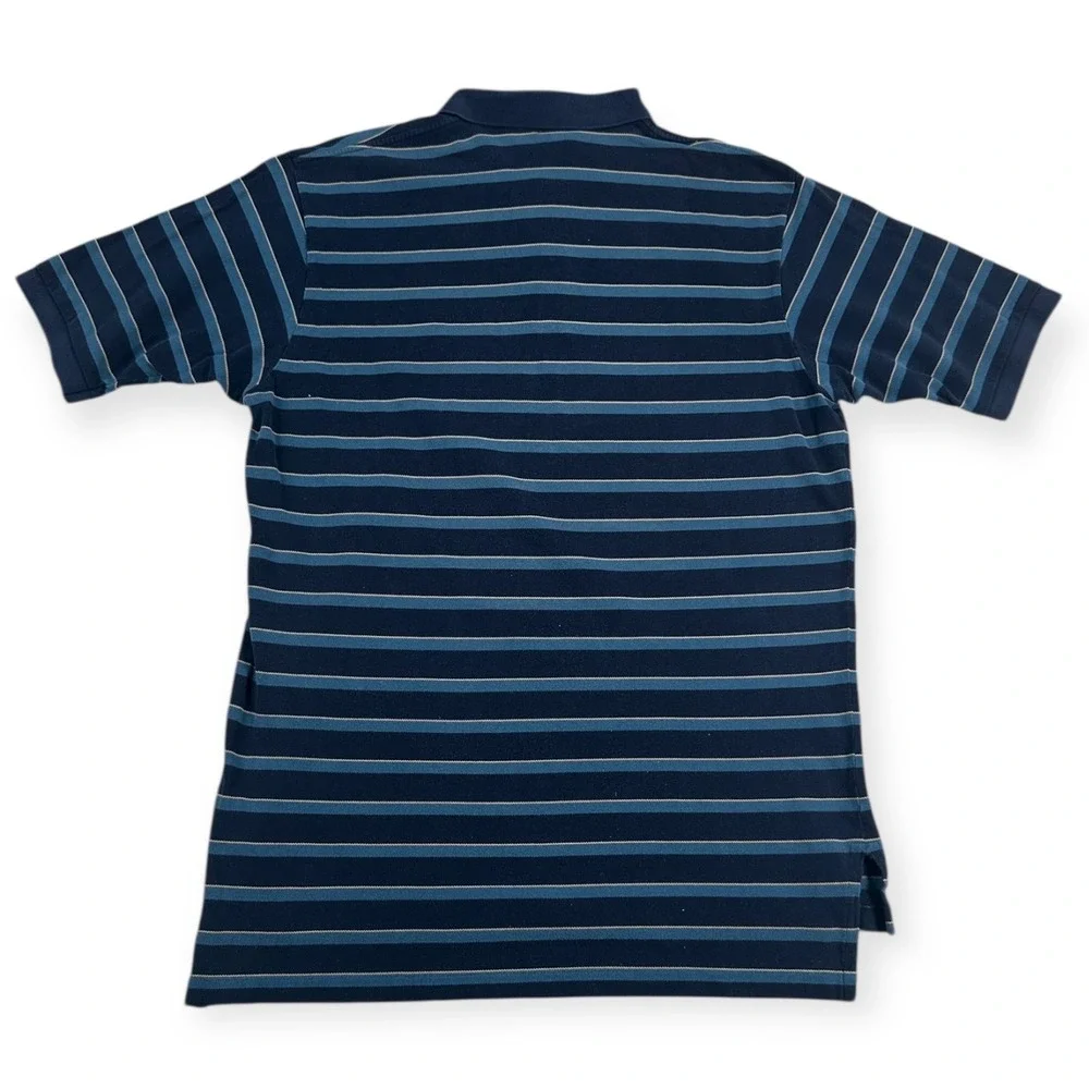 Polo by Ralph Lauren Men's‎ Striped Polo Shirt XL Blue Casual Classic